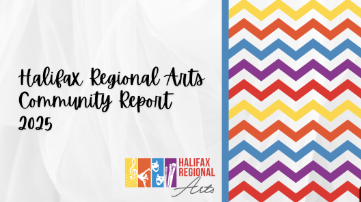 A colourful title page to the community report