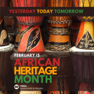 Poster for African Heritage Month